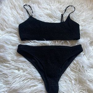 Black bikini